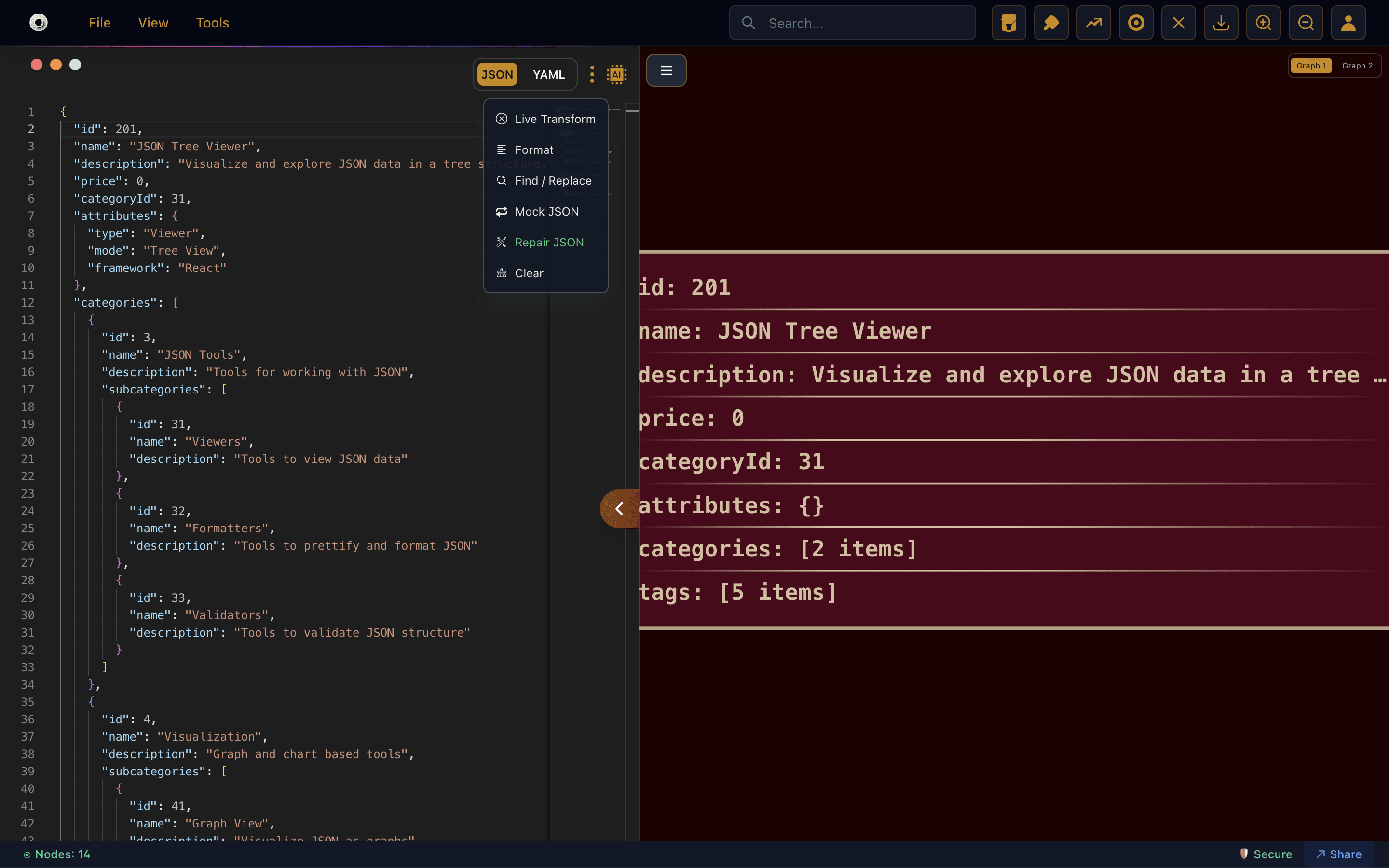 JSON Repair Tool